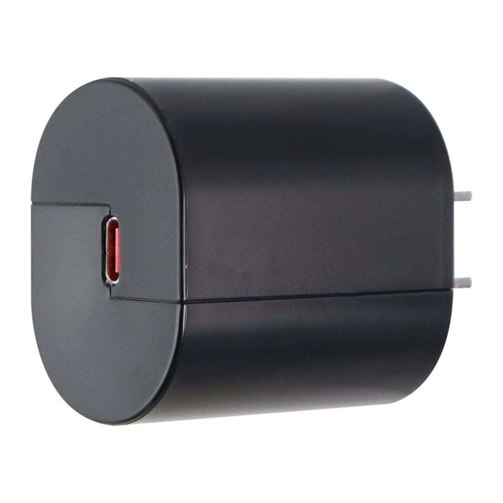 30W USB-C Power Delivery Wall Charger, Compact Fast Charging Power Brick With Foldable Plug For Mobile Gadgets
