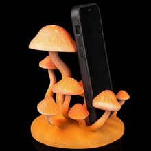 Load image into Gallery viewer, Fantasy Mushroom Shaped Phone Holder, Decorative Desktop Device Support Stand For Bedside And Workstation